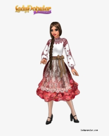 Venice Carnival Lady Popular - Doll, HD Png Download, Free Download