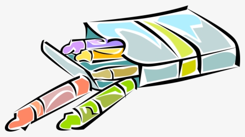 Vector Illustration Of Box Of Crayola Children"s Coloring, HD Png Download, Free Download