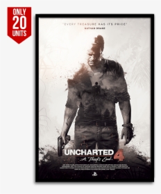 Uncharted 4 Poster - Uncharted 4 Iphone Wallpaper Hd, HD Png Download, Free Download
