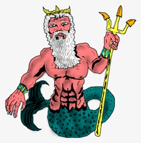 Free To Use Public Domain Religious Clip Art - Poseidon Clipart Png, Transparent Png, Free Download