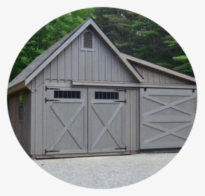 Enclosed Lean To Garage, HD Png Download, Free Download