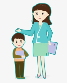 Thumb Image - Teacher And Student Clip Art, HD Png Download, Free Download