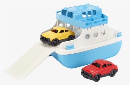 Green Toy Ferry Boat With Cars , Png Download - Green Toys Ferry Boat, Transparent Png, Free Download
