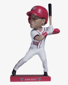A Juan Soto Bobblehead Presented By M&m’s Will Be Given - Obi Sean Kenobi Bobblehead, HD Png Download, Free Download