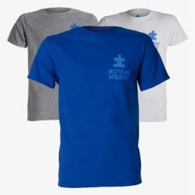 Autism Speaks T Shirt Cotton Tee, Tshirt, T Shirt, - Active Shirt, HD Png Download, Free Download