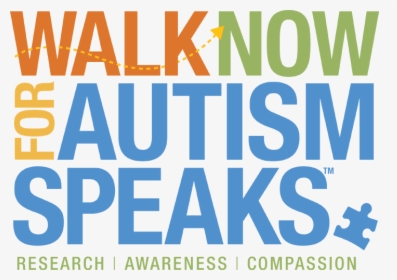 Walk Now For Autism Speaks - Autism Speaks Walk Logo, HD Png Download, Free Download