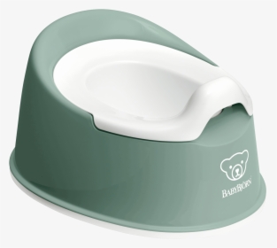 Smart Potty Deep Green/white - Baby Potty, HD Png Download, Free Download