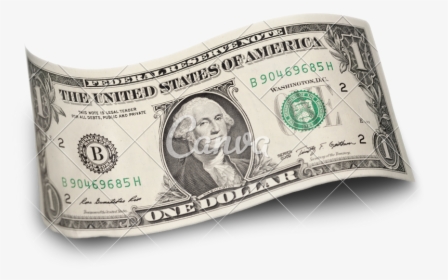 Clip Art One Photos By Canva - Single One Dollar Bill, HD Png Download, Free Download