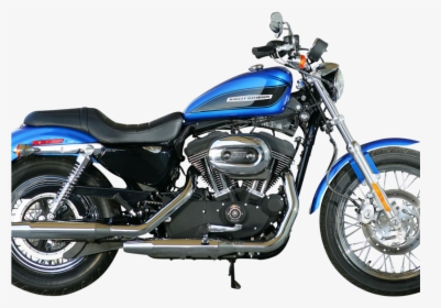 Blue Harley Davidson Motorcycle Bike Side View Png - Harley Davidson Roadster 2006, Transparent Png, Free Download