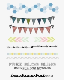 Blog Borders, HD Png Download, Free Download
