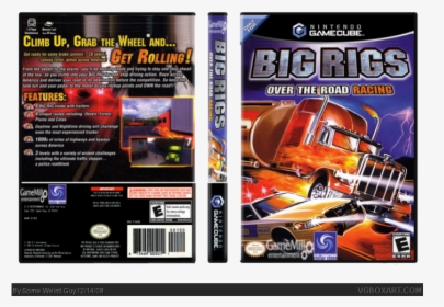Transparent Big Rig Png - Big Rigs Over The Road Racing Cover, Png Download, Free Download