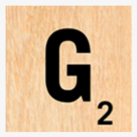 #scrabbleletter #scrabble #letter #g - Wood, HD Png Download, Free Download