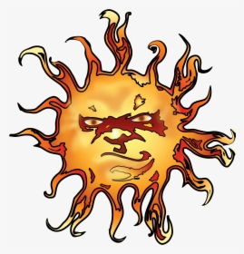 Man In Hot Weather - Hot Weather Gif Sun, HD Png Download, Free Download