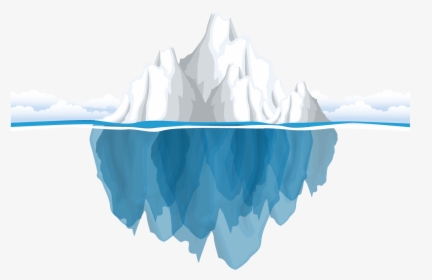 Ice Clipart Ocean - Transparent Background Iceberg Clipart, HD Png Download, Free Download