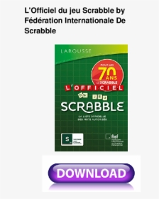 Dictionnaire Scrabble 2019, HD Png Download, Free Download