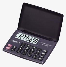Digital Calculator Png Image - Casio Electronic Calculator Lc 160lv, Transparent Png, Free Download