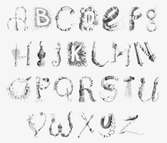 Creative Fonts Alphabet Photos Collections - Cool But Creative Fonts, HD Png Download, Free Download