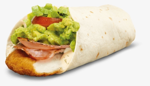 Tendercrisp Avocado Blt Wrap - Avocado Wrap Hungry Jacks, HD Png Download, Free Download
