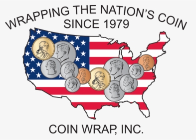 Coin Wrap Logo Png - Map Of Usa To Mexico, Transparent Png, Free Download