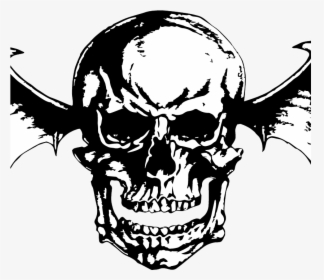 Avenged Sevenfold Logo - Avenged Sevenfold Skull Bat, HD Png Download, Free Download