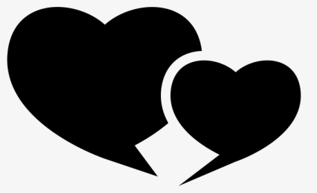 Lovers Chatting - Heart, HD Png Download, Free Download