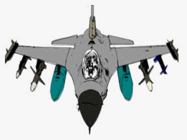 Jet Fighter Clipart Fighter Aircraft - Fighter Jet Vector Art, HD Png Download, Free Download