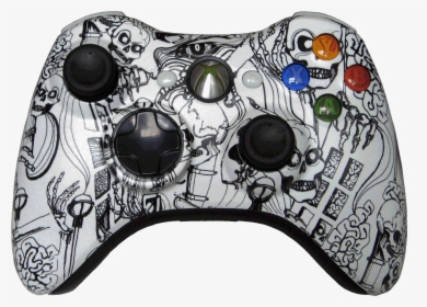 Transparent Xbox 360 Controller Clipart - Xbox One Controller Naruto, HD Png Download, Free Download