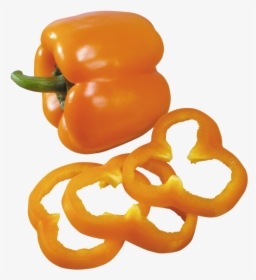 Habanero Chili , Png Download - Orange Bell Pepper Free Png Sliced High Res, Transparent Png, Free Download