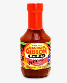 Big Bob Gibson"s Habanero Red Sauce - Big Bob Gibson, HD Png Download, Free Download