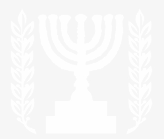 אייקון סמל מדינת ישראל - State Of Israel Menorah Badge, HD Png Download, Free Download