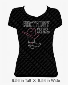 Birthday Girl Cowboy Boot & Hat - June Birthday Shirt Ideas, HD Png Download, Free Download