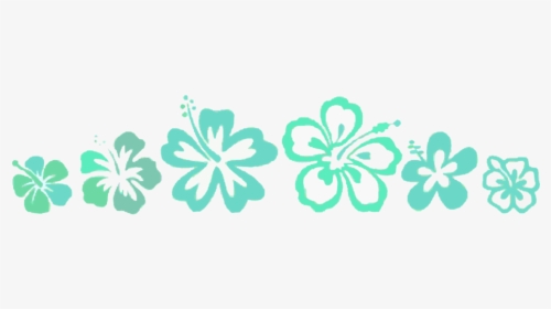 Hawaiian Flower Design Border - Illustration, HD Png Download, Free Download