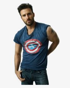 Chris Hemsworth Png Transparent Images - Captain America Chris Evans Png, Png Download, Free Download