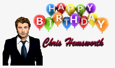 Chris Hemsworth Free Png - Balloon, Transparent Png, Free Download