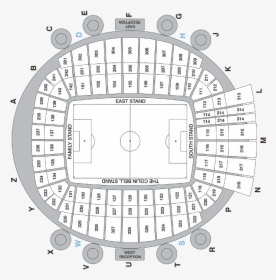 Etihad Stadium Map, HD Png Download, Free Download