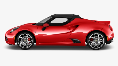 Transparent Class Of 2017 Clipart - Alfa Romeo 4c Side View, HD Png Download, Free Download