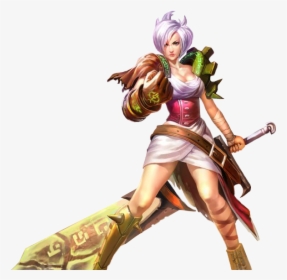 Riven Splashart Old - League Of Legends Riven Ingame, HD Png Download, Free Download