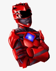 Red Power Ranger Sticker - Superhero, HD Png Download, Free Download