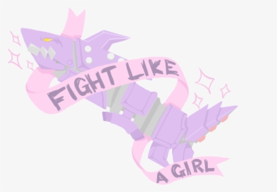 Fight Like A Girl Png - Fight Like A Girl Transparent, Png Download, Free Download