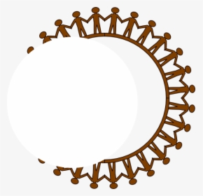 Transparent No Clipart Png - People Holding Hands In A Circle Clipart, Png Download, Free Download