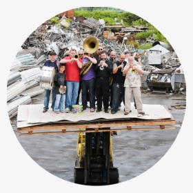 Mighty Souls Brass Band Circle - Sousaphone, HD Png Download, Free Download