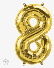 Balloon Number 8 Png, Transparent Png, Free Download