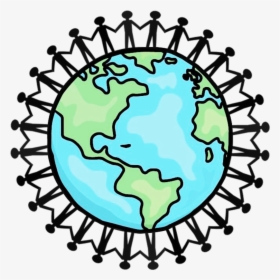 Will Be Able To Better Understand The Problems Of Patients - Everyone Holding Hands Around The World, HD Png Download, Free Download