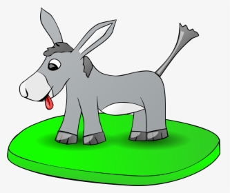 Donkey On A Plate Clip Arts - Race Between Toad And Donkey, HD Png Download, Free Download