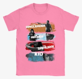 Rick Daryl Michonne Carl Team The Walking Dead Shirts - First Wedding Anniversary Shirts, HD Png Download, Free Download