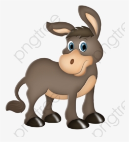 Transparent Donkey Clipart - Donkey Cartoon Png, Png Download, Free Download