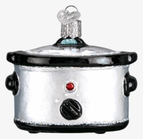 Crock Pot Slow Cooker Glass Ornament - Slow Cooker, HD Png Download, Free Download