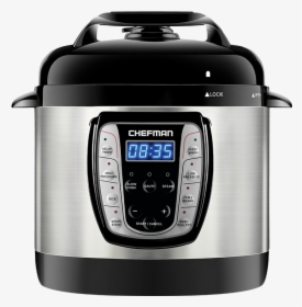 Chefman Electric Multi Cooker Pressure Cooker Rice - Chefman Pressure Cooker, HD Png Download, Free Download