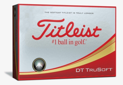 Titleist Dt Trusoft Golf Balls 2018, HD Png Download, Free Download