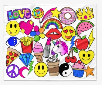 Emoji Love Blanket, HD Png Download, Free Download